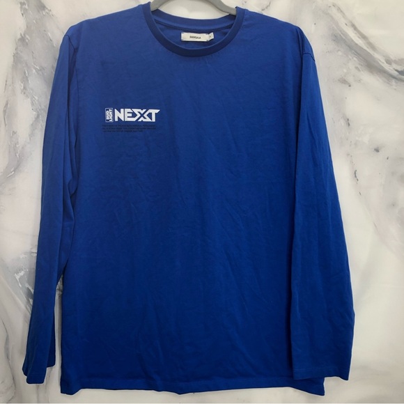 Pangaia Other - Pangaia blue long sleeve tee shirt Budlight logo